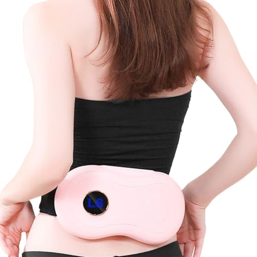 Máquina Reductora de Abdomen,Masajeador Corporal Eléctrico Para Abdomen | Dispositivo Recargable Para Chicas Oficinistas Viajes Entrenamiento Postentreno Menstruacion Diario