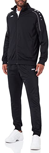 JAKO Unisex träningsoverall polyester Classico, svart, 3XL