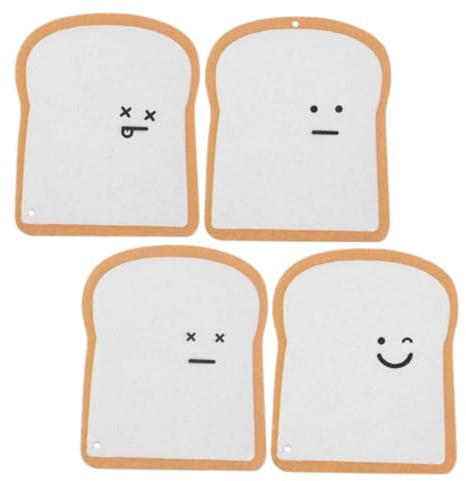 MOBUTOFU 4pcs Dishwashing Sponge Rag Cleaning Sponge Household Kitchen Scrub for Daily Use