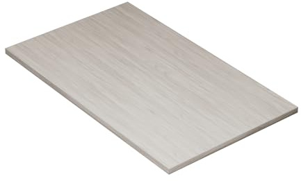 KESSLER PRO Tischplatte, Spanplatte, 25mm, Gebleichte Kiefer 100x60 cm