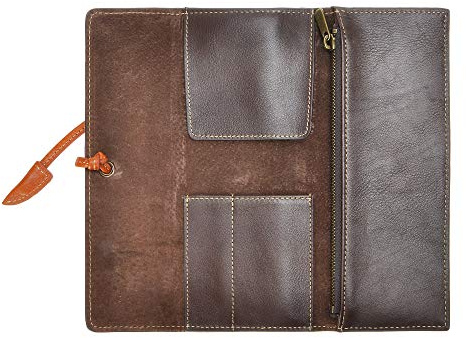 ZLYC Handgefertigtes Stifteetui aus Leder, weich, Rolltasche, Schreibwaren, Geschenk für Studenten