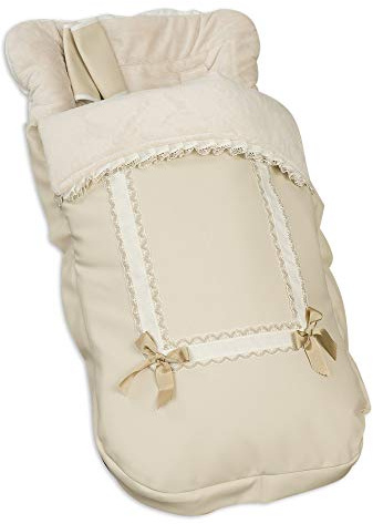 Babyline 2000666 - Saco Silla Leather Beige 666