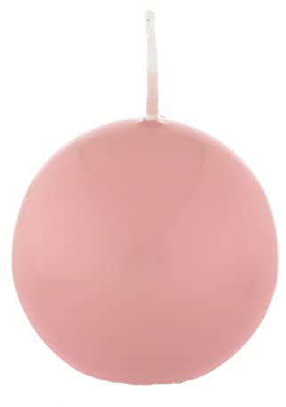 Bougie boule Rose foncé 4 cm, 12 Bougies