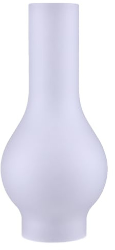Lampenglas Petroleumlampe Ø 66mm Ersatzglas matt Zylinder Glas Leuchtenglas E27 Glasschirm