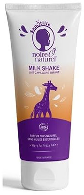 Lait Capillaire Enfant Bio Milk Shake Cheveux Bouclés, Frisés, Crépus de Noire ô Naturel
