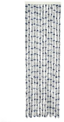 Revera Fliegenvorhang, grau/blau, 56x185cm
