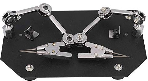 Welding Work Clamp, Auxiliary Welding Work Clamp, Jewelry Welding Jig, Bench Clamp for Welding Repair, Small Object Observation