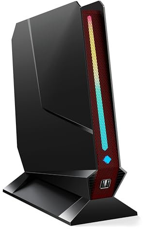 TOPGRO Mini Gaming PC Core i7-12700H RTX 3050 8GB, 32GB DDR4 RAM/1TB PCIe 4.0 SSD WiFi6E, BT5.2, 2,5Gbps LAN, 2 x HDMI, 1x USB-C, 4K@60Hz Windows 11 Pro Mini PC (Black)