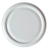 10 X JAM JAR CAP LIDS TWIST OFF- 43mm - MULTICOLORE. THEY ARE IDEAL FOR ANY TYPE OF PRESERVES,HONEY,JAM,MARMALADE,CHYTNEYS,THE LIDS ARE VINEGAR PROOF. (white)
