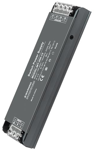 Karyoosi LED Trafo 12V 200W, Trafo 230V auf 12V 16.6A, LED Netzteil Kompaktes und Robustes, Treiber für Lampen und Streifen
