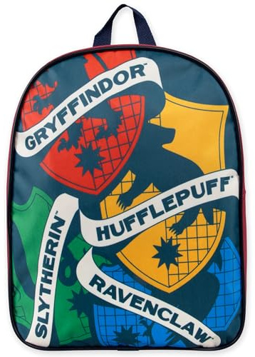 Harry Potter Backpack | Gryffindor Boys School Bag | Hogwarts School Backpacks | Red | One Size