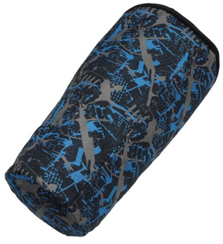 SHOWERORO Afrikanische Trommeltasche mit Tarnmuster Blau Große Kapazität Oxford Stoff und Pvc Komfortabel für Djembe Trommelaufbewahrung Zufällige Farbe