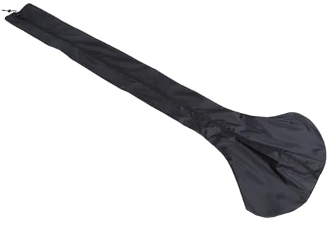 POPETPOP Housse De Chauffage Et Uv 180 X 52 Cm Noire Pour Chauffage D'extérieur Pour Cour