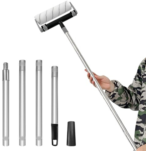 Paint Roller Extension Pole, 1.2M Aluminum Alloy, 4 Segmented