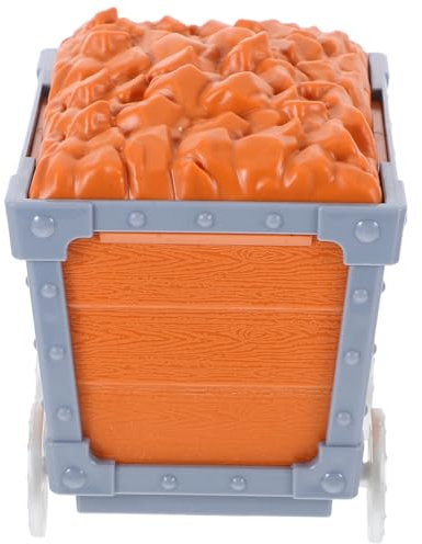 KOMBIUDA Kunststoff Schatztruhe Für Junge Mädchen Spielzeug Mit Wagen Für Aufbewahrung Und Transport Mini Trolley Für Kinderspielzeug Und Party Dekoration