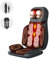 Massagesitzauflage, Rückenmassagegerät mit Wärmefunktion, Shiatsu Massagematte für Auto/Zuhause, Massagematte Ganzkörpermassage mit 3D-Massierköpfen und Vibration (Schwarzgrau)