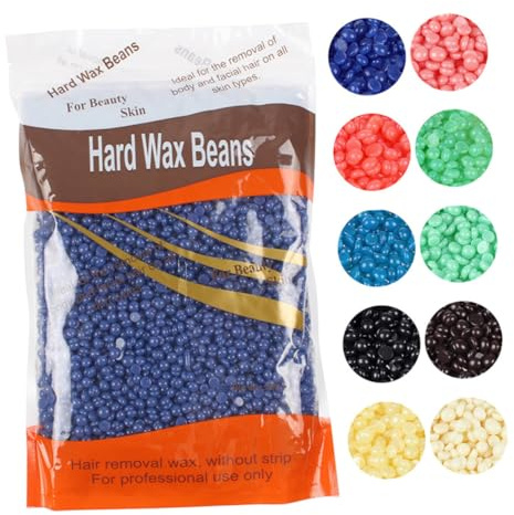 DEARMAMY 300g Painless Haarentfernungswachsperlen Mit Lavendel Schmerzfreie Wachsbefreite Enthaarungsperlen Natürlicher Mineral Kokosöl-mix Schnell Wirkend Hautschonend Für Hauttypen Geeign