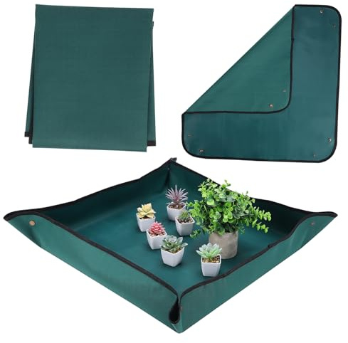 Toddmomy Esterilla para Trasplantar De Jardinería Bandeja para Macetas Almohadilla De Tierra para Plantas De Interior Suculentas y Cactus para Jardín o Balcón
