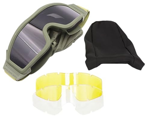 Motorradbrille – winddichte Brillen, Rennbrillen, Anti-Beschlag-UV-Schutz für Herren und Damen, Reiten, Radfahren, Sport, Sicherheit, Motocross-Abenteuer, Cruiser, Outdoor-Helm, Schutz, Touren-Events