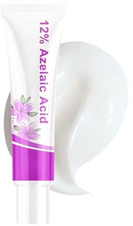 12 Azelaic Acid Gesichtscreme,12 Azelaic Acid Serum,Azelainsäure Gesichtsserum Gegen Rötungen, Haut mit Neigung zu Unreinheiten ausgleichen, Pigmentierung Vermindern - Effektiv Azelainsäure Creme,1PC