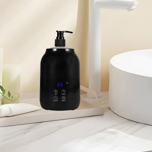 RASTKY Massage Oil Warmer Efficient Rapid Heating Portable Lotion Heater for Relaxation and Massage Sessions
