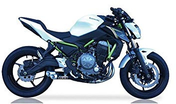 IXIL Hyperlow black XL Komplettanlage für KAWASAKI Z 650, 17- (Euro4) (Black)