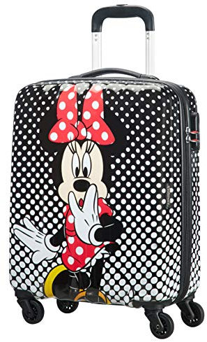 American Tourister Disney Legends - Spinner S, Kindergepäck, 55 cm, 36 L, Mehrfarbig (Minnie Mouse Polka Dot)