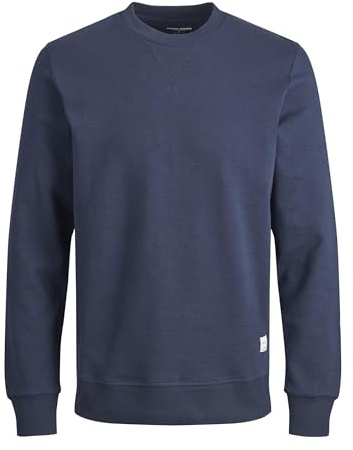 JACK & JONES Male Sweatshirt Einfarbig Sweatshirt