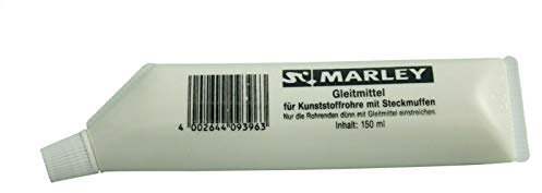 STEMAX-Wassertechnik Marley HT Schmiermittel, Gleitmittel 150ml für HT,-Innenentwässerung und KG-Kanalrohre
