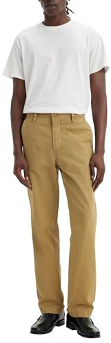 Levi's Men's Xx Chino Authentic Straight Casual Khaki, British Khaki Soft G, 36 W/32 L