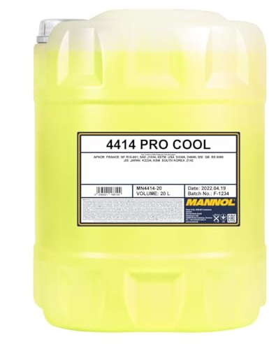 MANNOL MN4414-20 Antigelo Liquido radiatore Liquido refrigerante Liquido di raffreddamento