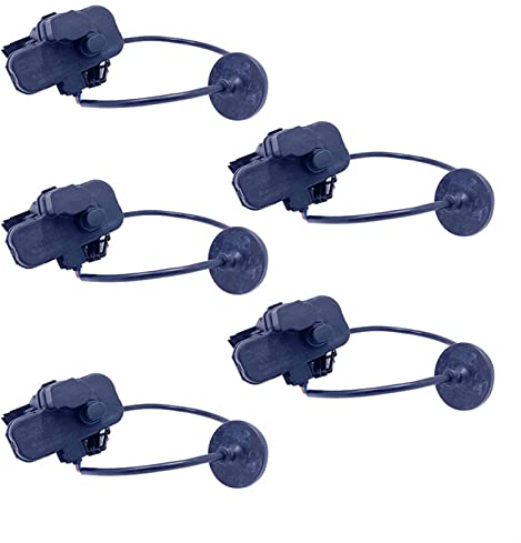 ZEPHYX Stellantrieb for Kraftstoffeinfülltürverriegelung, for Tiguan 2008–2018, for Golf Variant 2007–2014 5ND 810 773 A 5N0 810 773 Tankklappen-Entriegelungssperre (Color : 5 PCS)