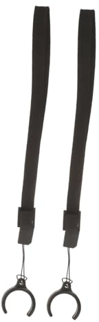TOGEVAL 2pièces Corde De Poignet pour Canne Sangle Antidérapante Accessoire De pour Aînés Ajustable Et Ergonomique Prévention De Perte pour De Marche Couleurs Visibles