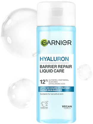 Garnier Hyaluron Barrier Repair Liquid Care Aloe Vera Toner, 120ml