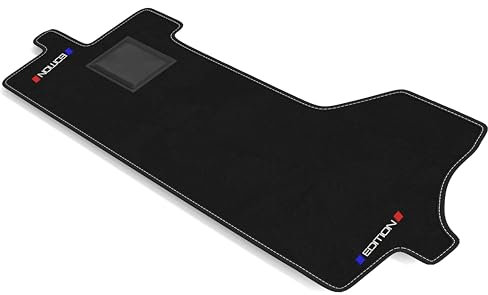 DHCarMats | Bestickte Auto-Fußmatten für Citroen Jumper von 2006 bis 2014 | Auto-Fußmatten aus Teppichmaterial, rutschfest, individuell dekoriert, Innenraum – komplettes Set vorne und hinten