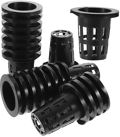 TOYANDONA Cestas Hidropónicas De Malla para Cultivo Hidropónico En Jardín y Balcón, 50 Unidades, Plástico PP Resistente, Vasos De Red Reutilizables para Plantas y Vegetales, Aptas para Hidroponía
