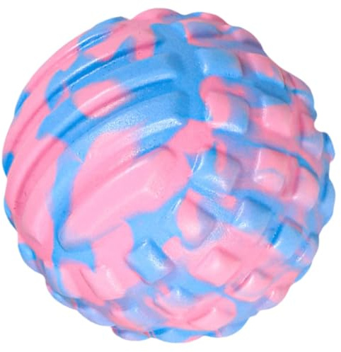 STOBAZA Massageball Faszienball mit Noppen für Muskelentspannung und Triggerpunktmassage Handlicher Fitness massageball für Rücken Füße Beine und Nacken Tragbar und Vielseitig Einsetzbar