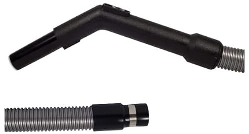 Flexible Simple 10 ml pour Aspiration Centralisée - Boyau Aspirateur Centralisé - Pivote à 360° Coté Poignée - Idéal pour Garage - Garantie 2 Ans - Compatible Toutes Marque