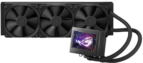 ASUS ROG RYUJIN III 360 – Refroidisseur liquide CPU tout-en-un (écran LED 3,5, solution de pompe Asetek 8e gen, 3 ventilateurs de de radiateur Noctua 2000 PWM 120mm)