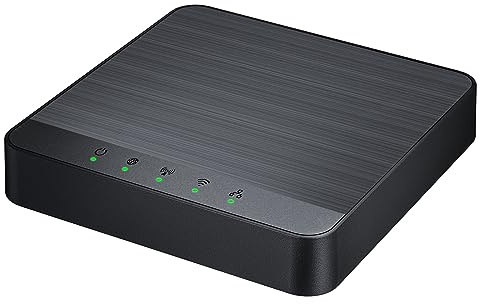 Fesjoy Router 4G,Router Internet 4G LTE con Slot SIM per sbloccare Modem Hotspot Mobile Porta WiFi TypeC LAN wirel 300Mbps