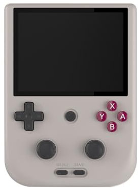 NULA RG405V - Consola de juegos portátil retro con 4000 juegos, 4 + 128 G con tarjeta TF de 256 G, Android de 4 pulgadas, emulador de mano, videoconsola, para niños y adultos, compatible con WiFi