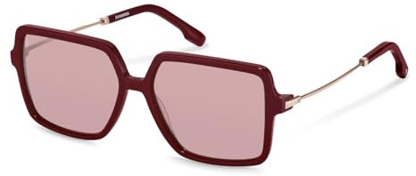 Rodenstock Unisex R3345 Sunglasses, C128 Bordeaux, Rose Gold, 58