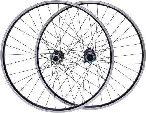 MTB Mountainbike Laufradsatz, 29 Zoll Mountainbike Radsatz MTB Fahrrad Räder Vorderrad+hinterrad Schnellspanner vorne hinten Räder Fahrrad Räder für Mountainbike