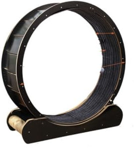 DWZXL Katzenrad Laufband for Katzen, Roller, Fitness, Sport, Massivholz, geräuschlos, Non-Stop-Laufrad for Katzen, großes Katzenspielzeug, Klettergerüst Cat Wheel(XXL)