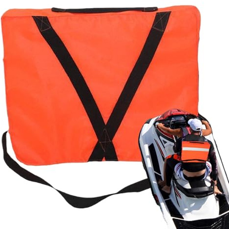 Generico - 13,78x17,72x2,36 Pollici, Dispositivo di Galleggiamento, Facile da Trasportare | Soluzione di visibilità Affidabile Salvagente, Lanciabile in Mare per La Navigazione in Zattera con