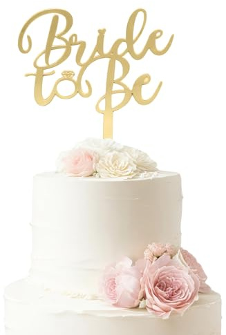 Bride to Be Cake Topper,Cupcake Dekoration Braut, Tortendeko Hochzeit