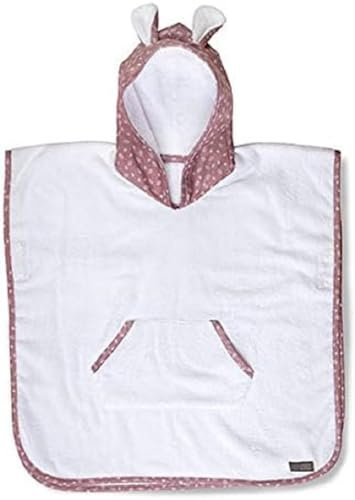 Vinter & Bloom - Poncho Serviette Nordic Leaf - Rose Doux