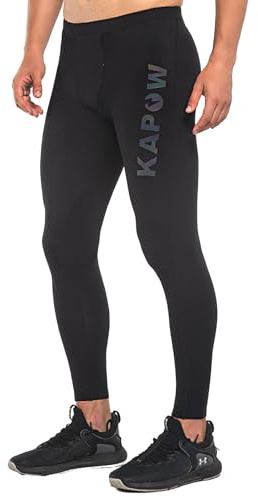 Kapow Meggings 'Kompression-X' sport kompressions leggings för män med fickor