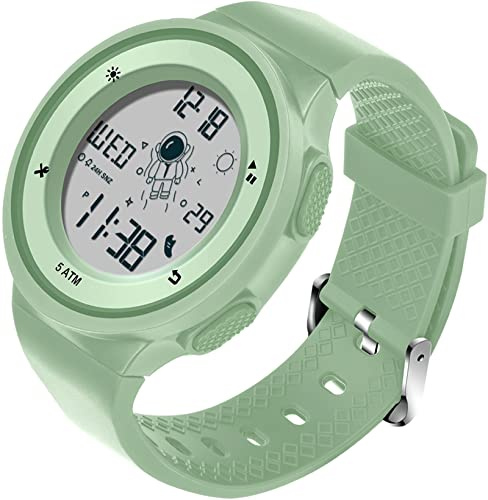 findtime Sport Digitaluhr Armbanduhr Damen Herren Digital Uhren mit Licht Alarm Datum Coutdown Stoppuhr Damenuhr Digital Teenager Uhr 5 bar wasserdichte Armbanduhren Jugendliche