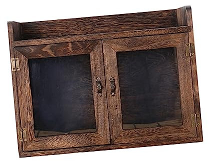 Garneck 1pezzi Scatola Di Legno Per Pane e Alimenti Scatola Di Immagazzinaggio Naturale Per Articoli Vari Contenitore Resistente e Pratico Per Conservazione